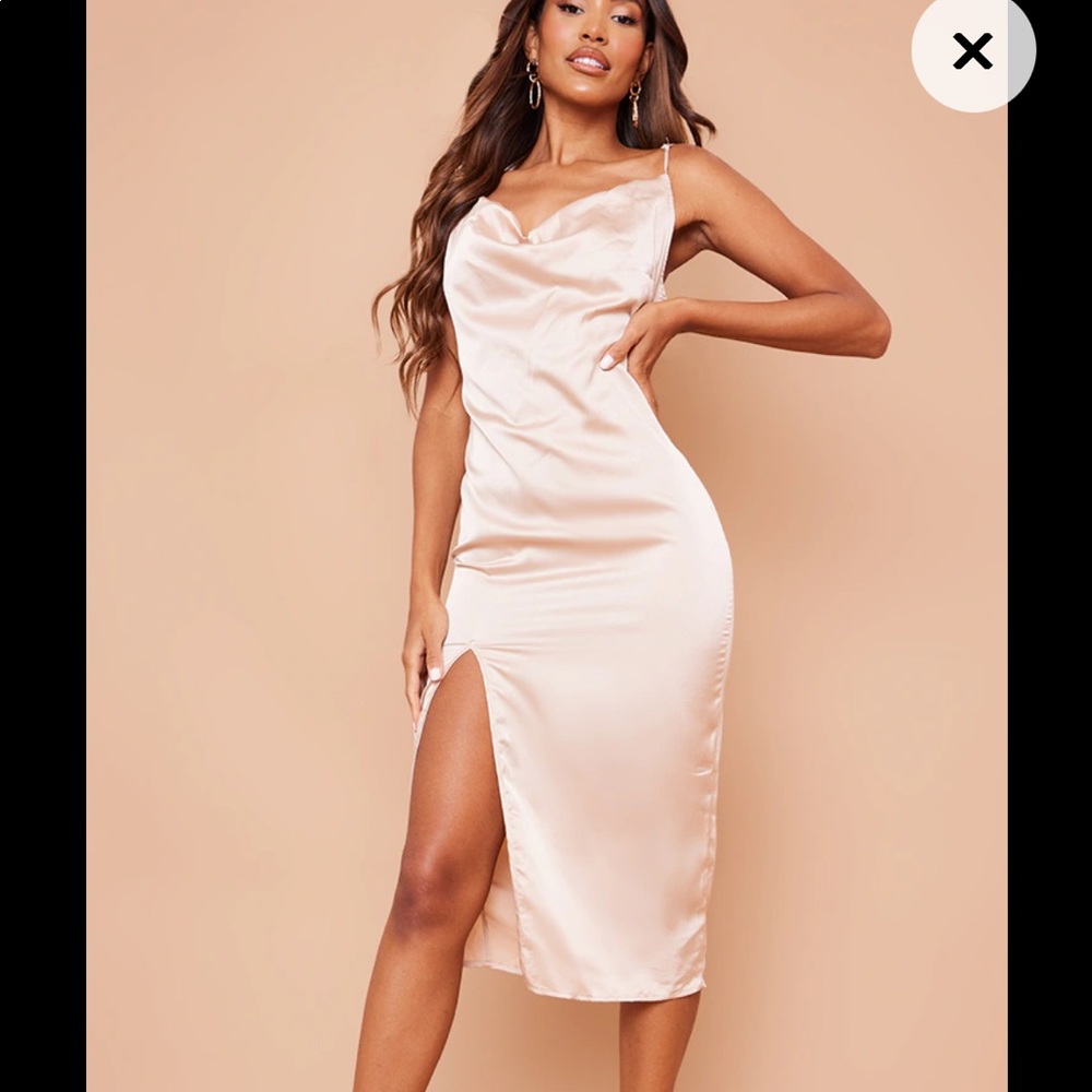 Pretty Little Thing Satin Dress